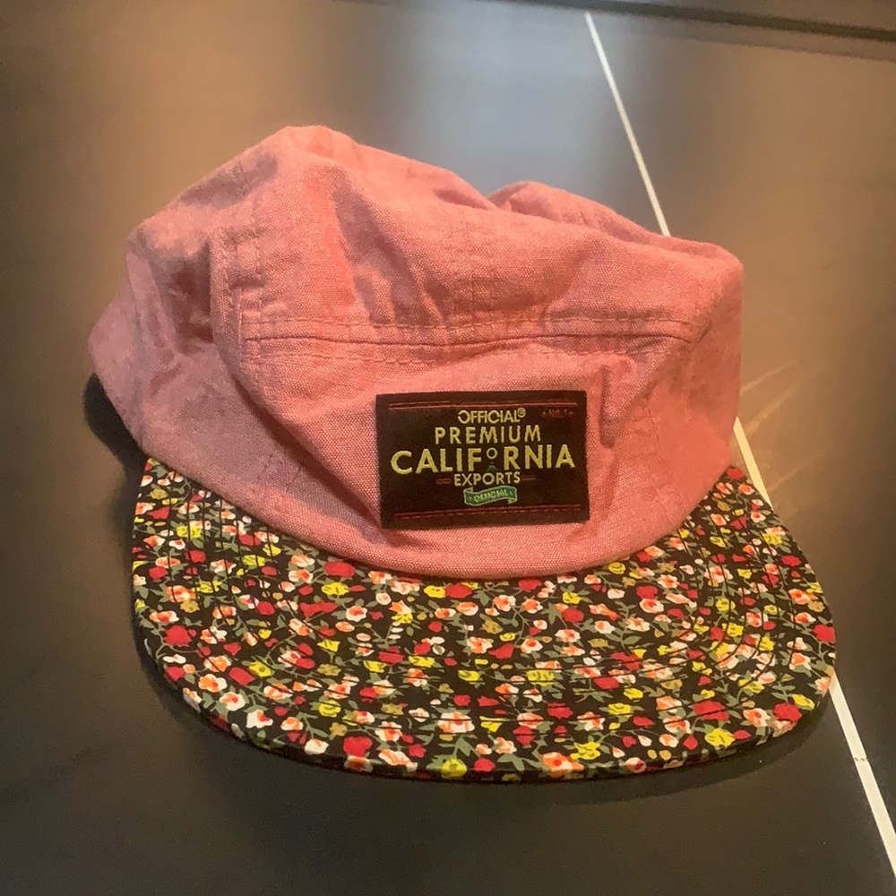 Floral Skater Hat
